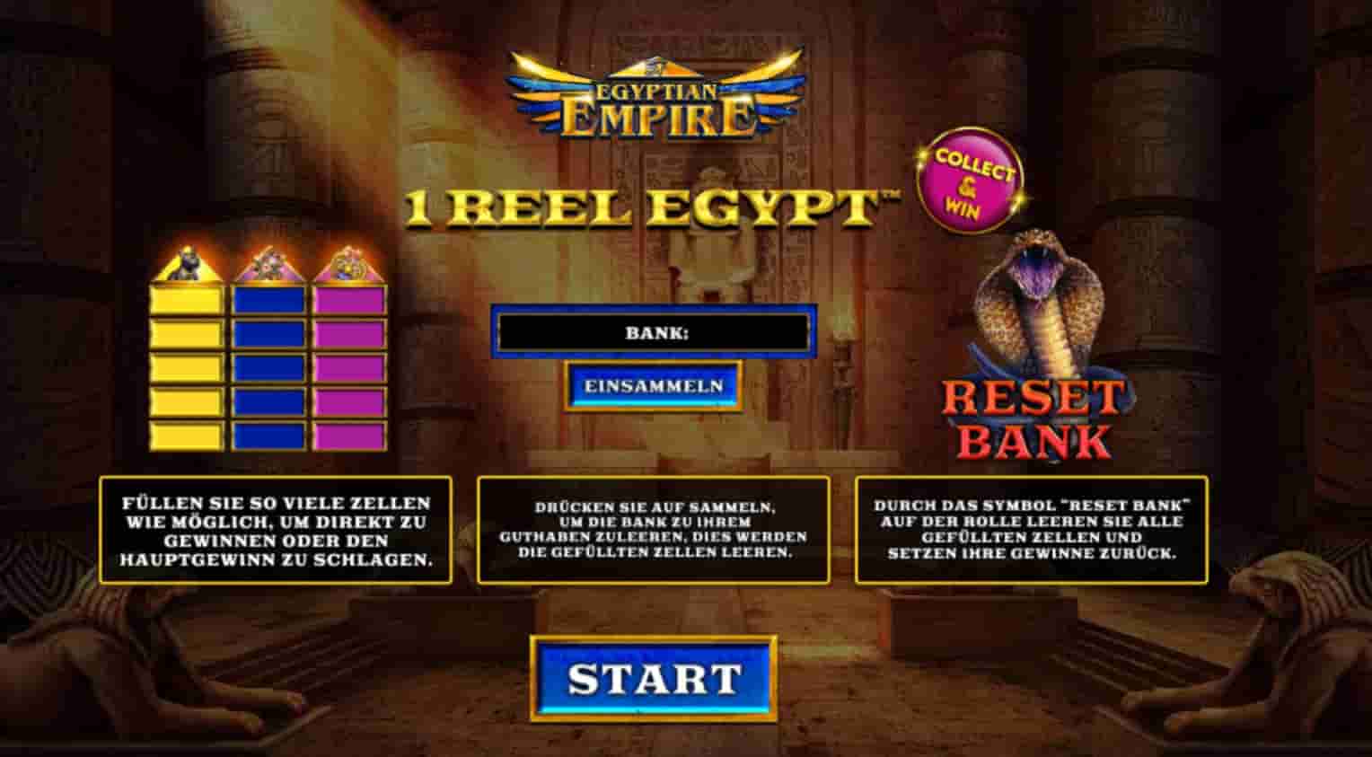 1 Reel Egypt_Spinomenal_Robocat