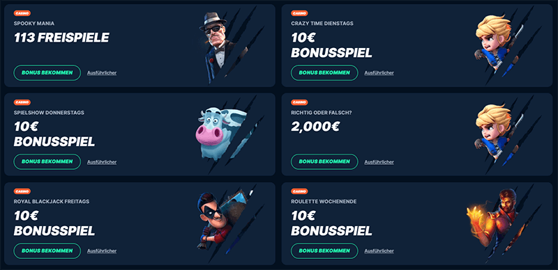 PlayZilla Sonderaktionen