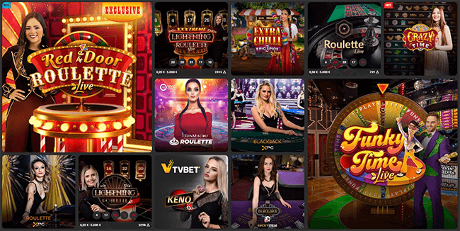 Silverplay Live-Casino Spiele