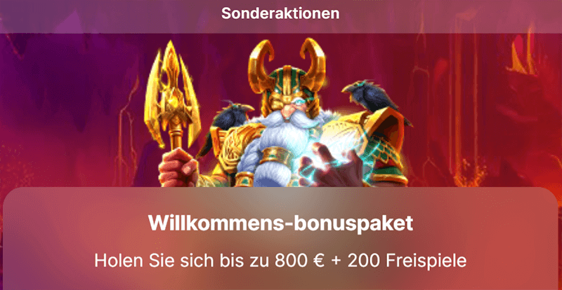 Hit N Spin Willkommensbonuspaket