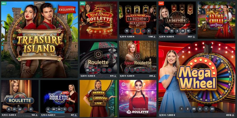 1Bet live casino