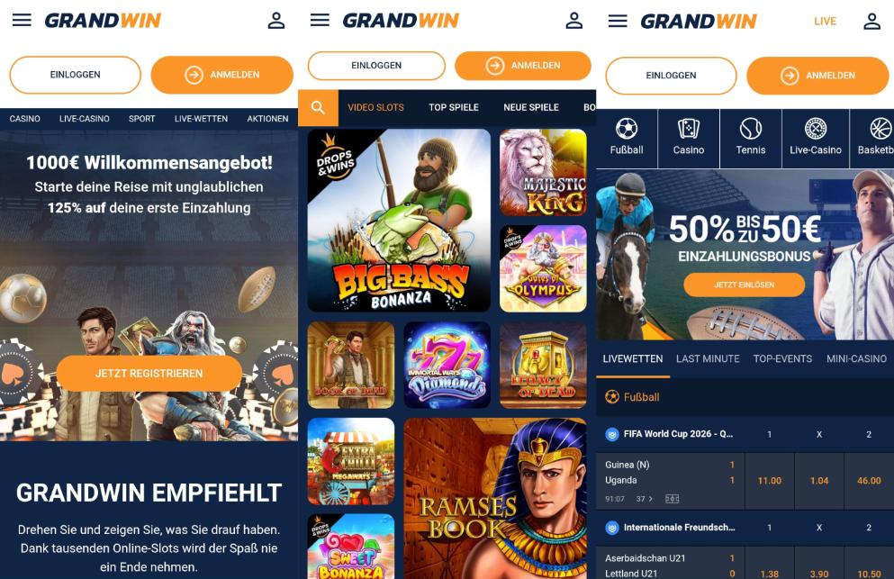 GrandWin App