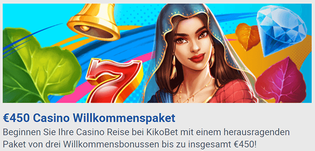 KikoBet Casino Bonus