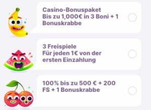 Nomini Willkommensbonus