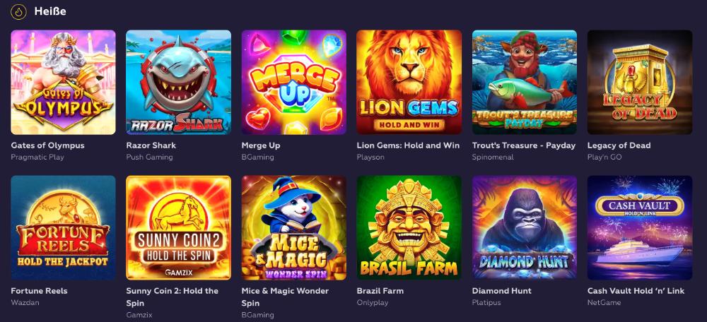 Playfina slots