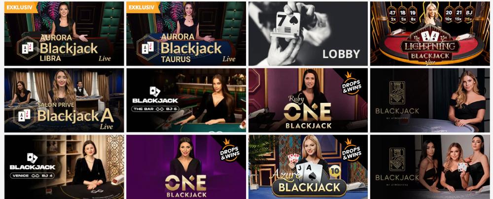 PlayAmo Casino Tischspiele