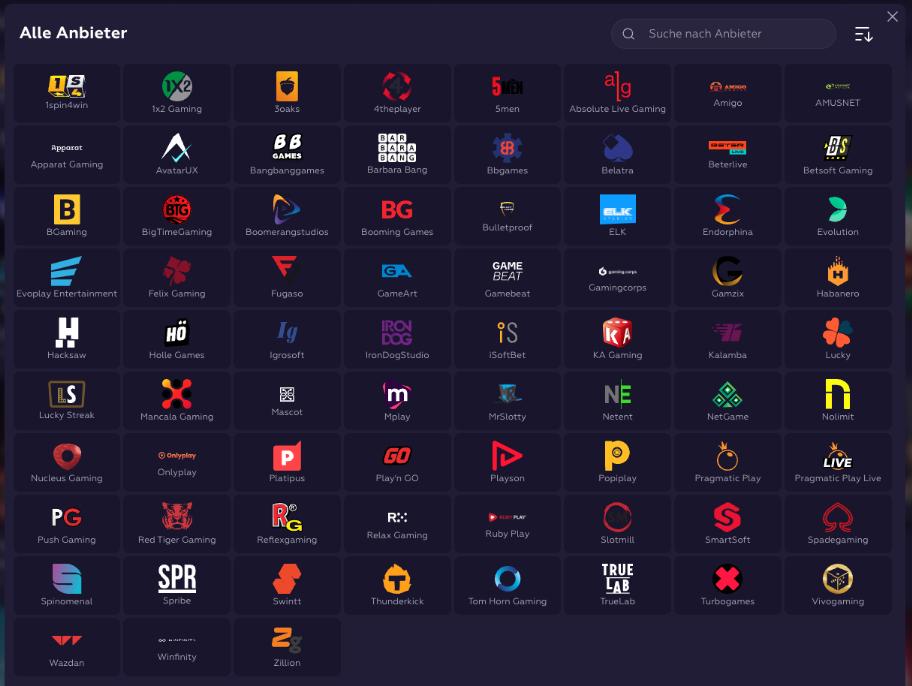 Playfina Software Provider