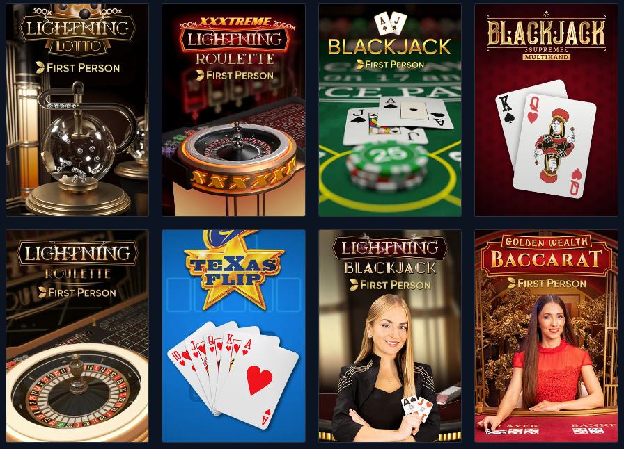 Rabona Casino Tischspiele