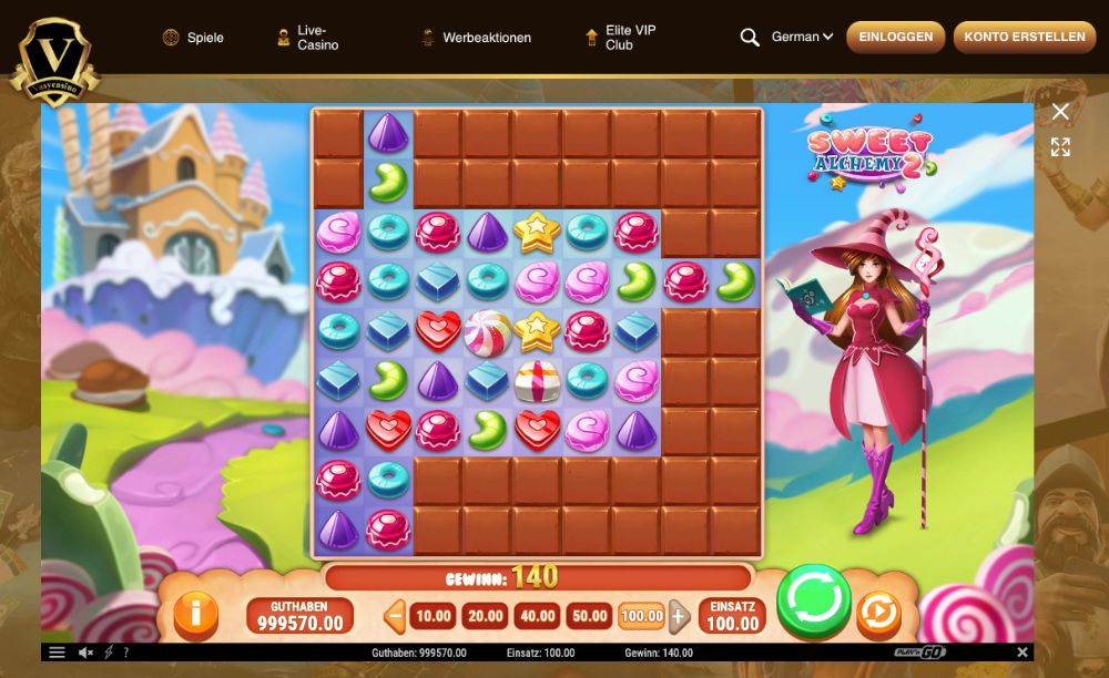 Spielautomaten sweet alchemy 2
