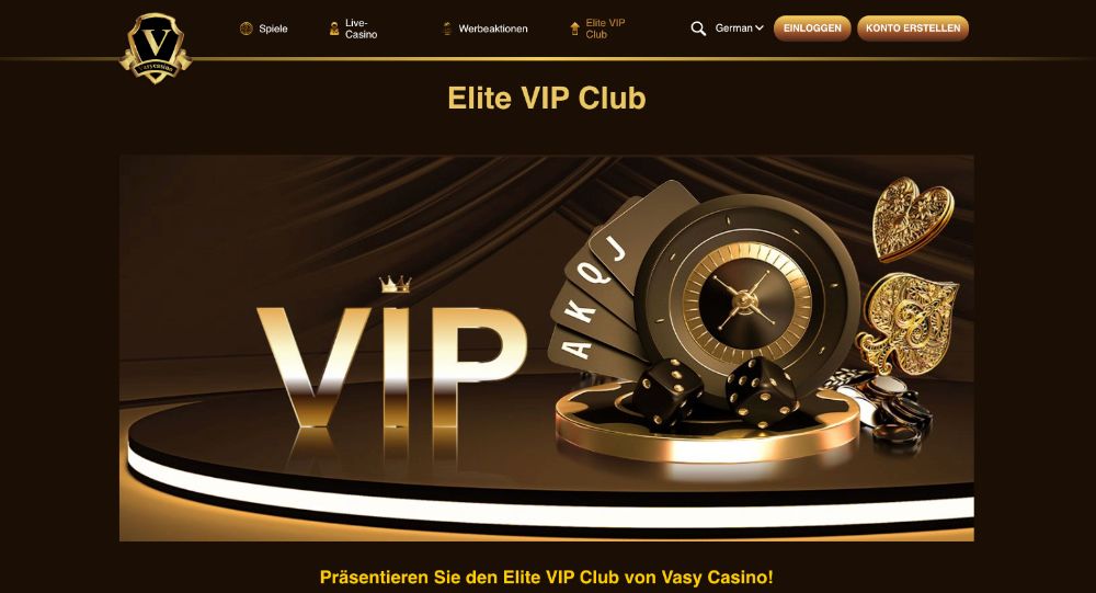 Vasy casino vip