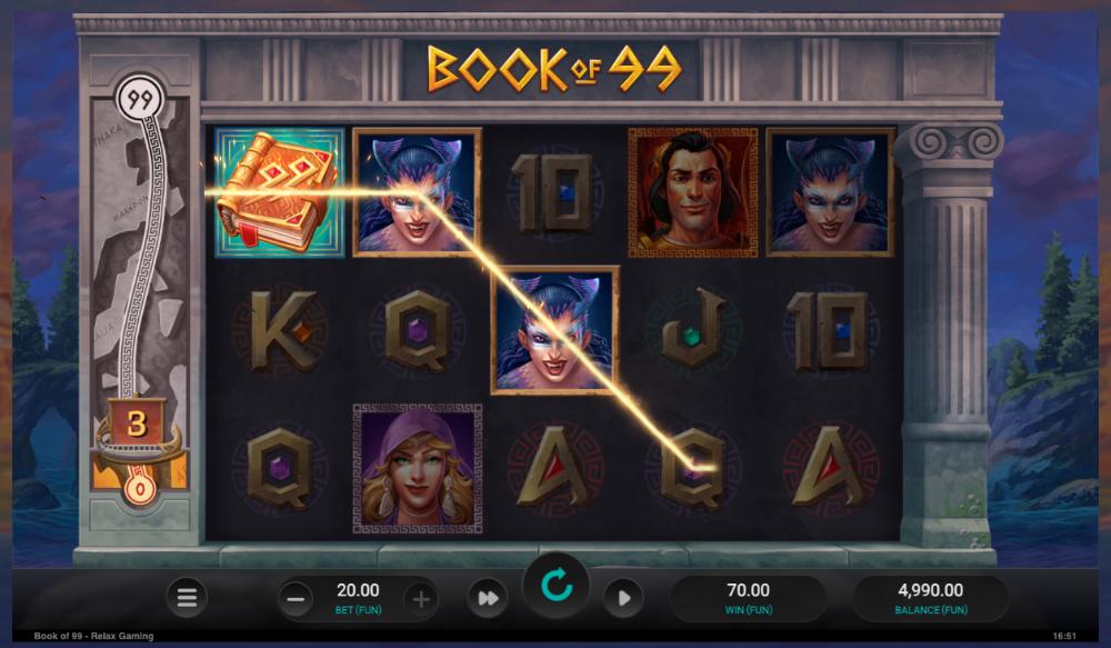 slot book of 99