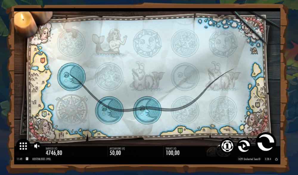 1429 Uncharted Seas Online-Spielautomaten