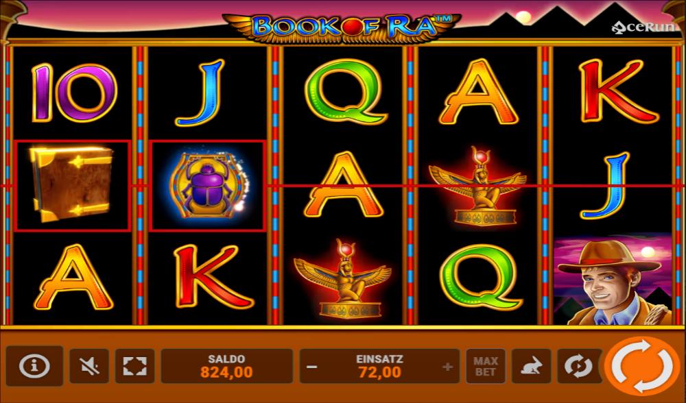 Book of Ra Online-Spielautomaten