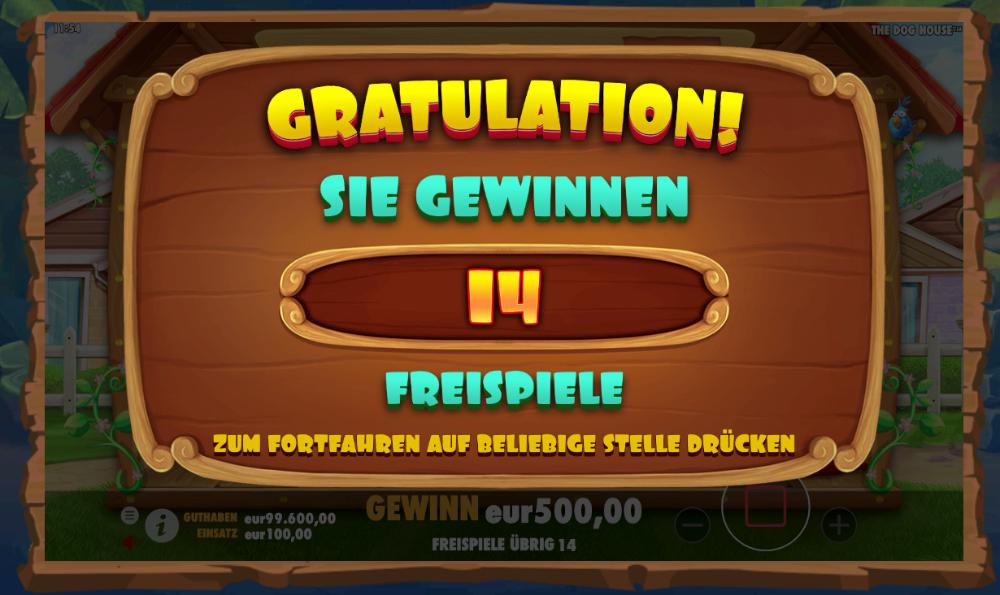 The Dog House Online-Spielautomaten