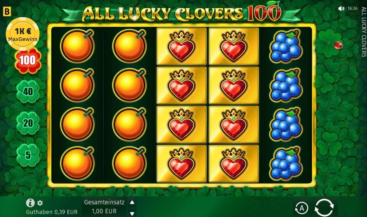 All Lucky Clovers 100_BGaming