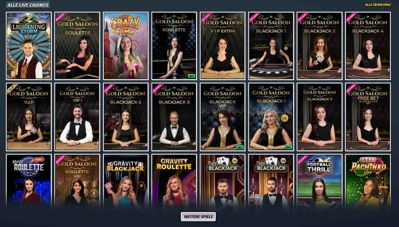AllySpin Casino_Fast 700 Live-Casino-Spiele-
