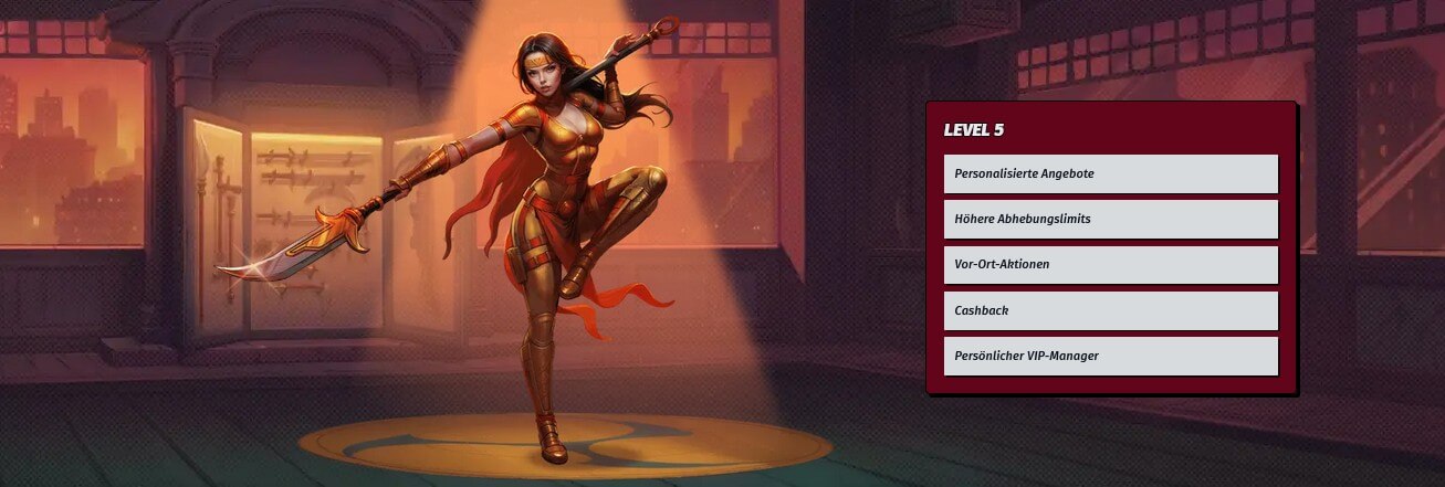 AllySpin Casino_VIP Programm_Vorteile der Stufe 5