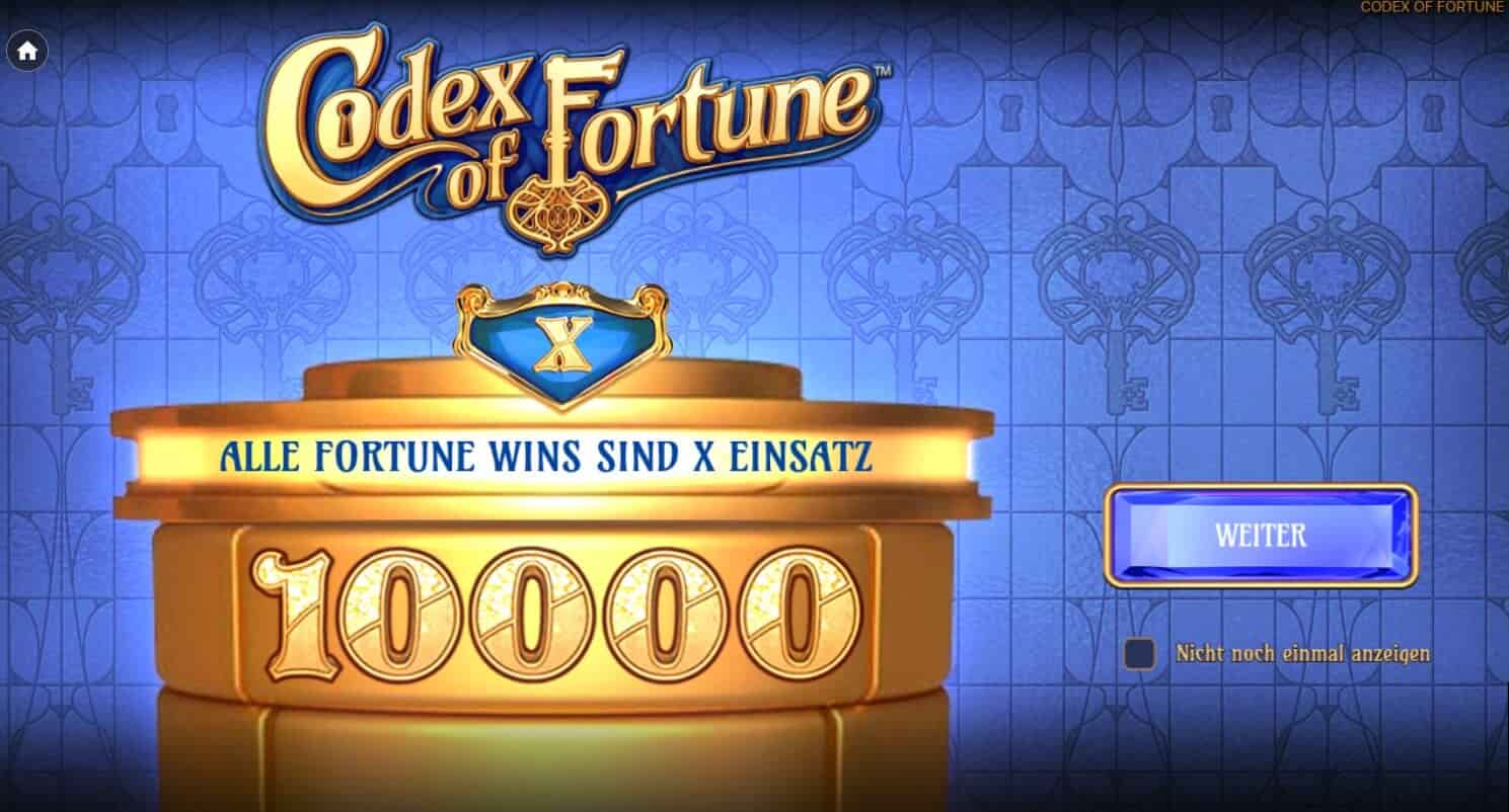 AllySpin TOP RTP Codex of Fortune_NetEnt-