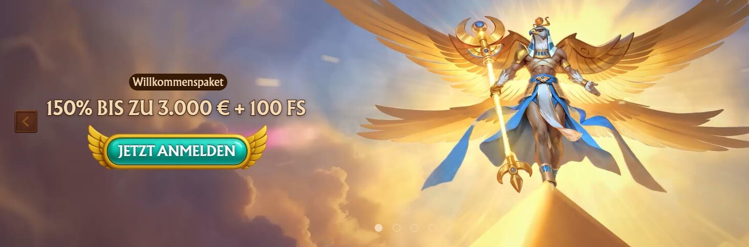 Amunra Casino Willkommensbonus