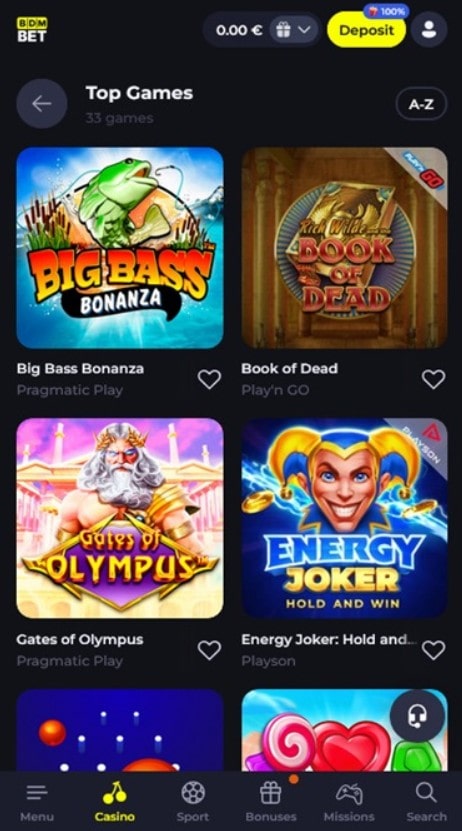 BDMbet Casino_App