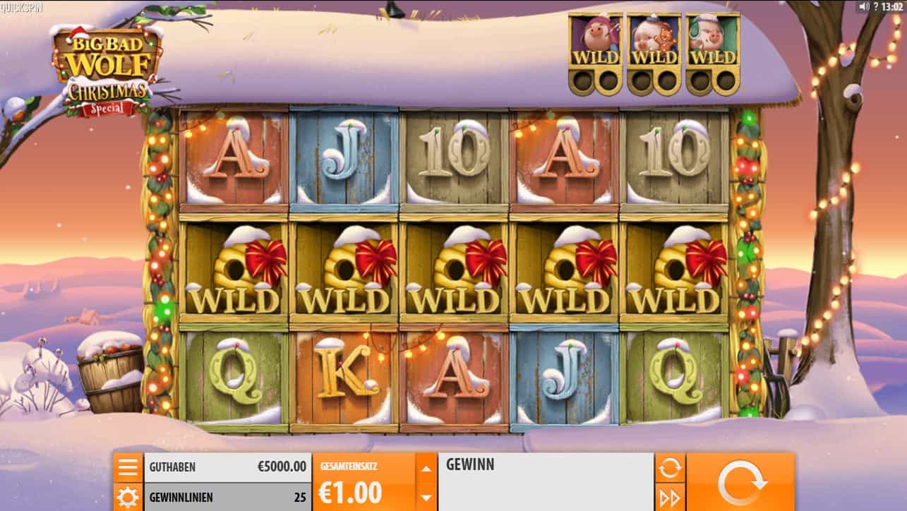 Big Bad Wolf Christmas Special Quickspin-
