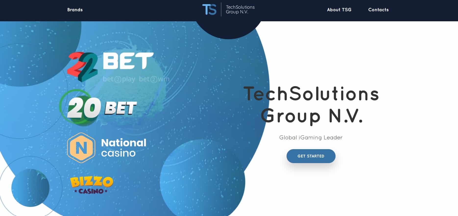 Bizzo Casino_TechSolutions Group NV_Website_Marken des Betreibers-