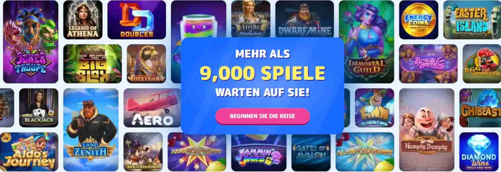 CasinoJoy 9000 Spiele-