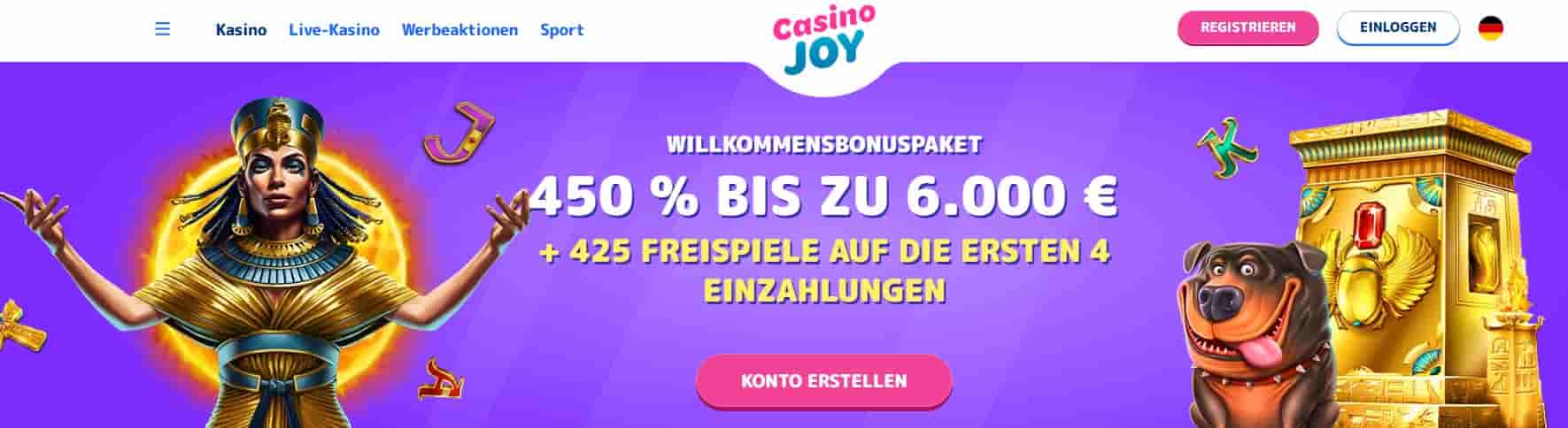 CasinoJoy_Willkommensbonus