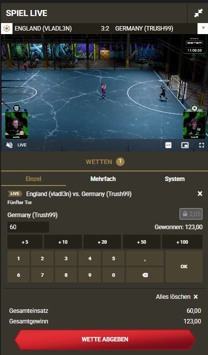 Casinoly Sportwetten Wettschein