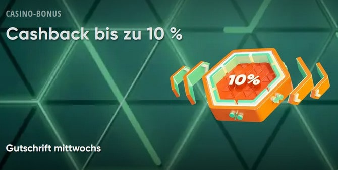 Drip Casino Cashback jeden Mittwoch