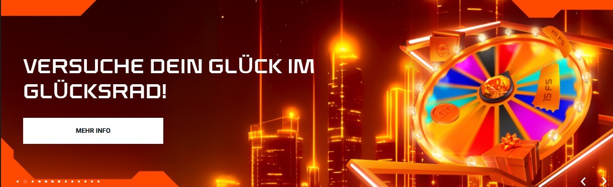 GGBet Casino Glücksrad-