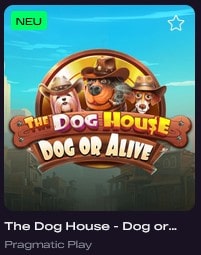 Glitchspin the dog house dog our alive_Neu-Hinweisschild