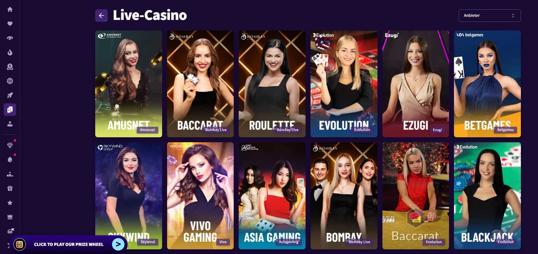 Haz Casino Live-Casino