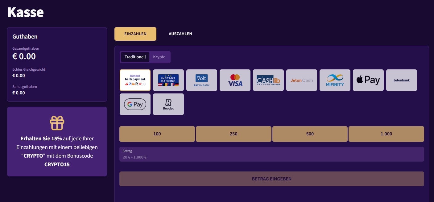 Haz Casino Zahlungsmethoden