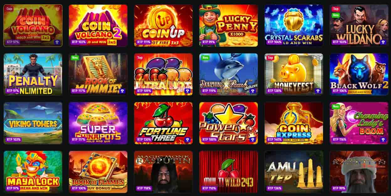 Jettbet_Heiße Slots mit akutellen Top RTP