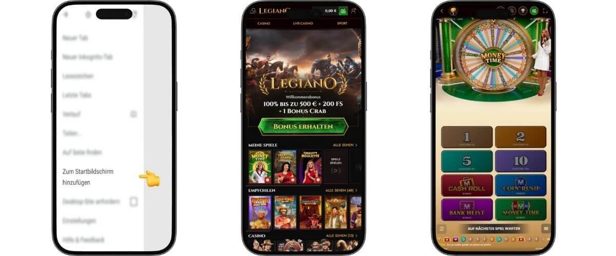 Legiano mobile App