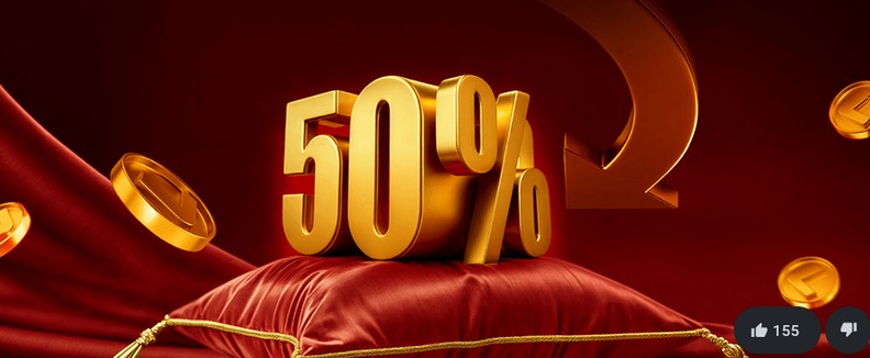 Leon Casino_Nachlade-Bonus_50%