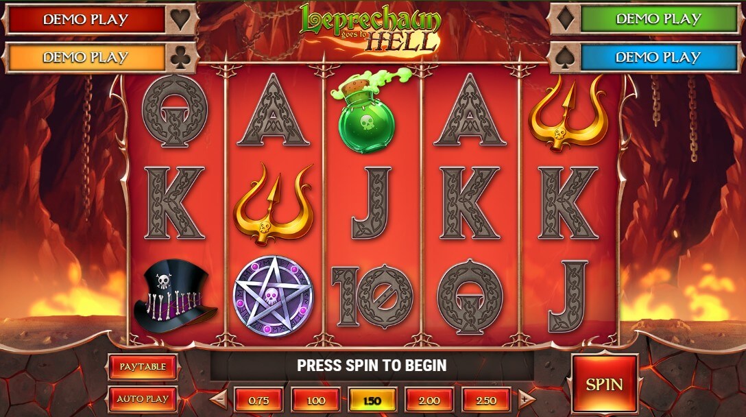 Leprechaun goes to hell Play n GO