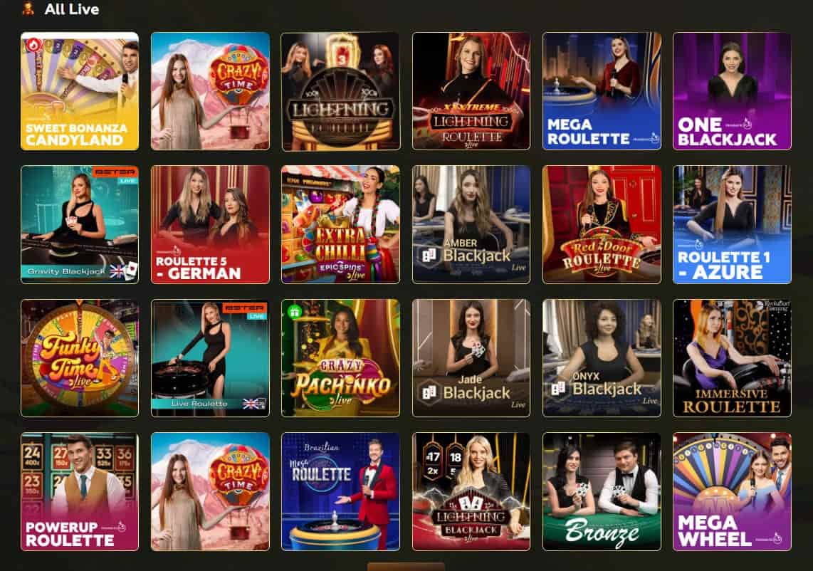 Live-Casino von Asino