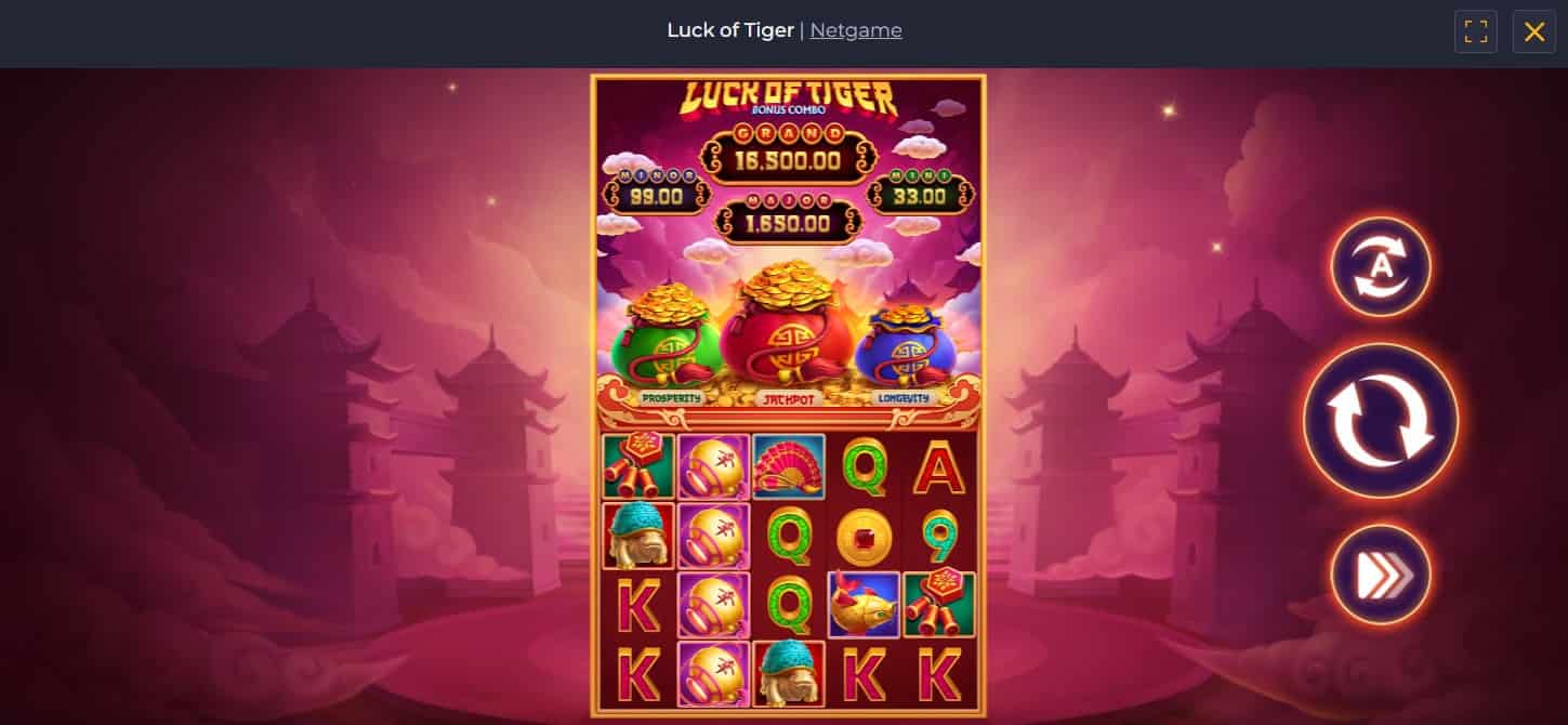 Luck of tiger netgame-