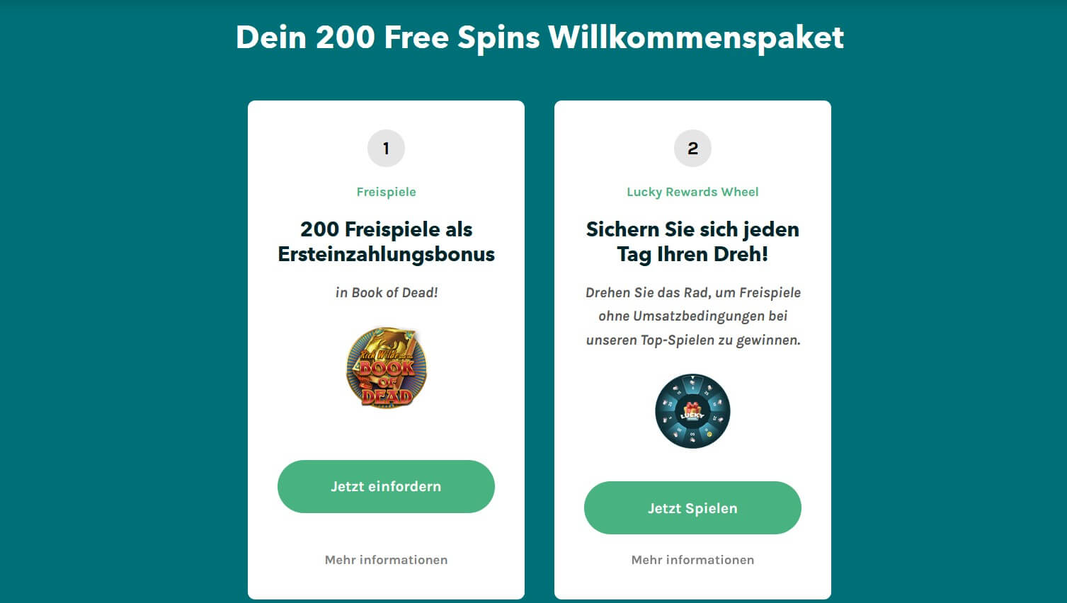Lucky Days Willkommensbonus
