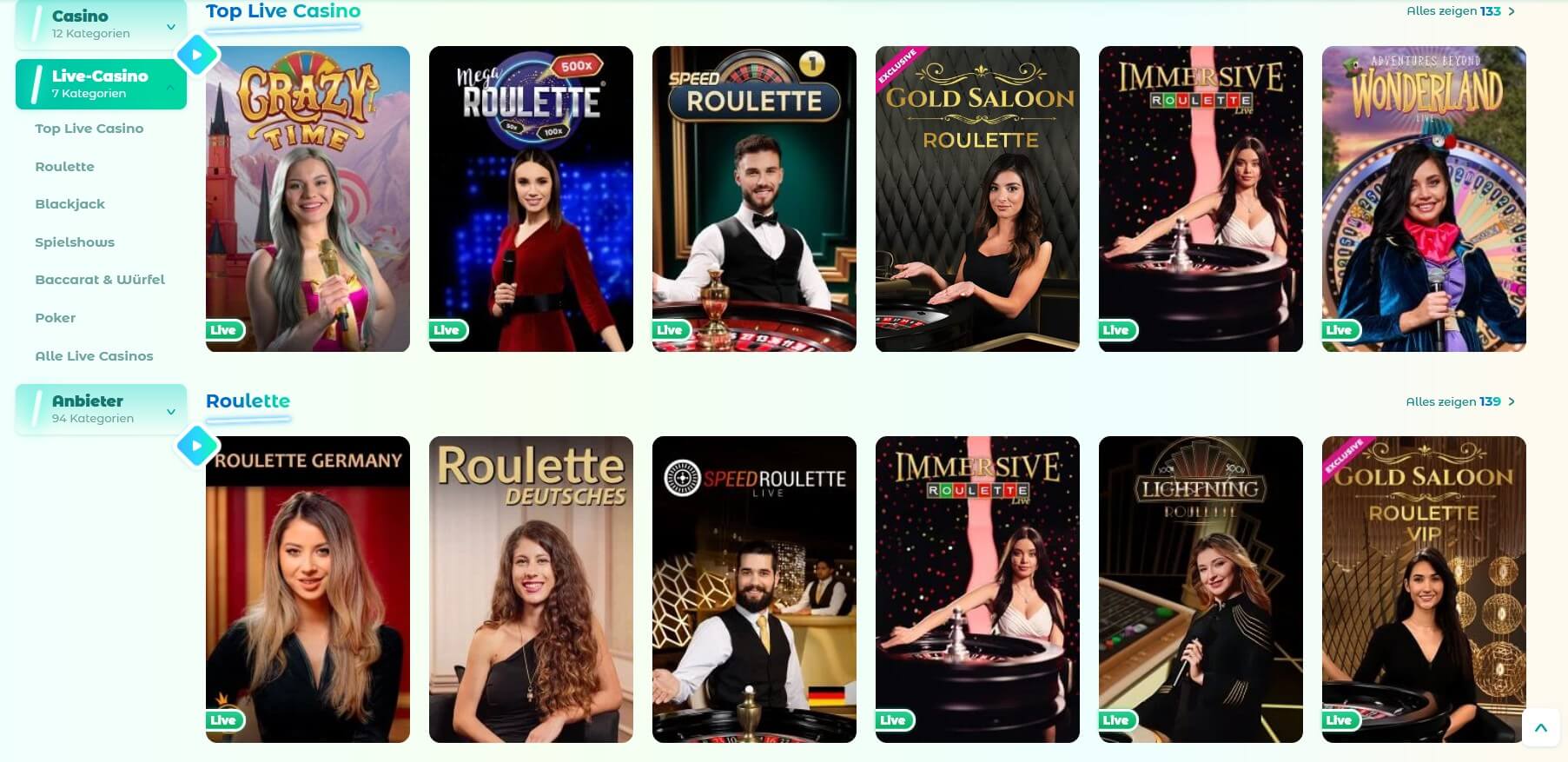 Neon54 Casino_Live Casino