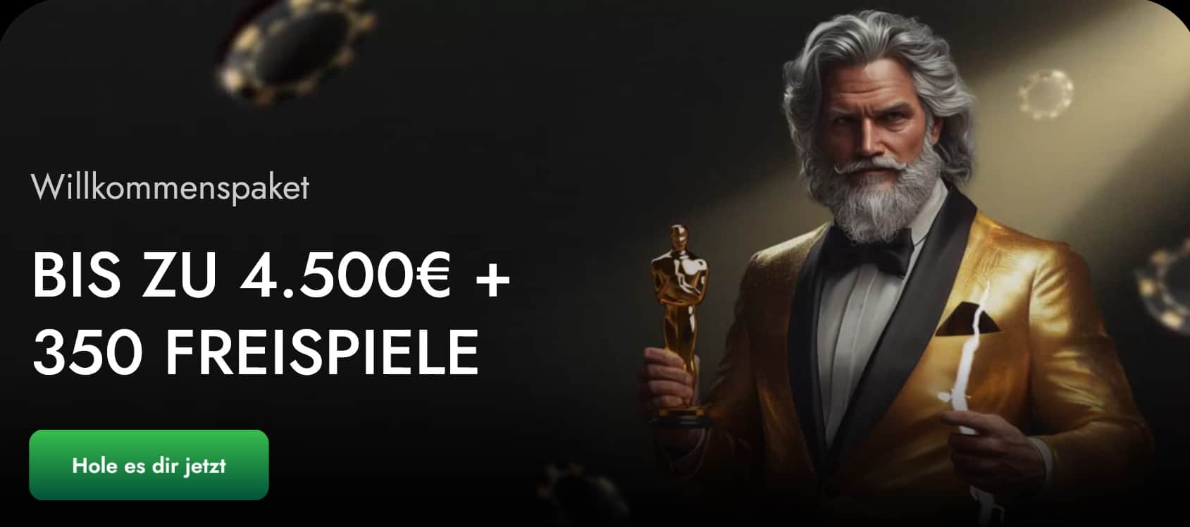 Oscarspin Casino_4.500 € + 350 Freispiele-