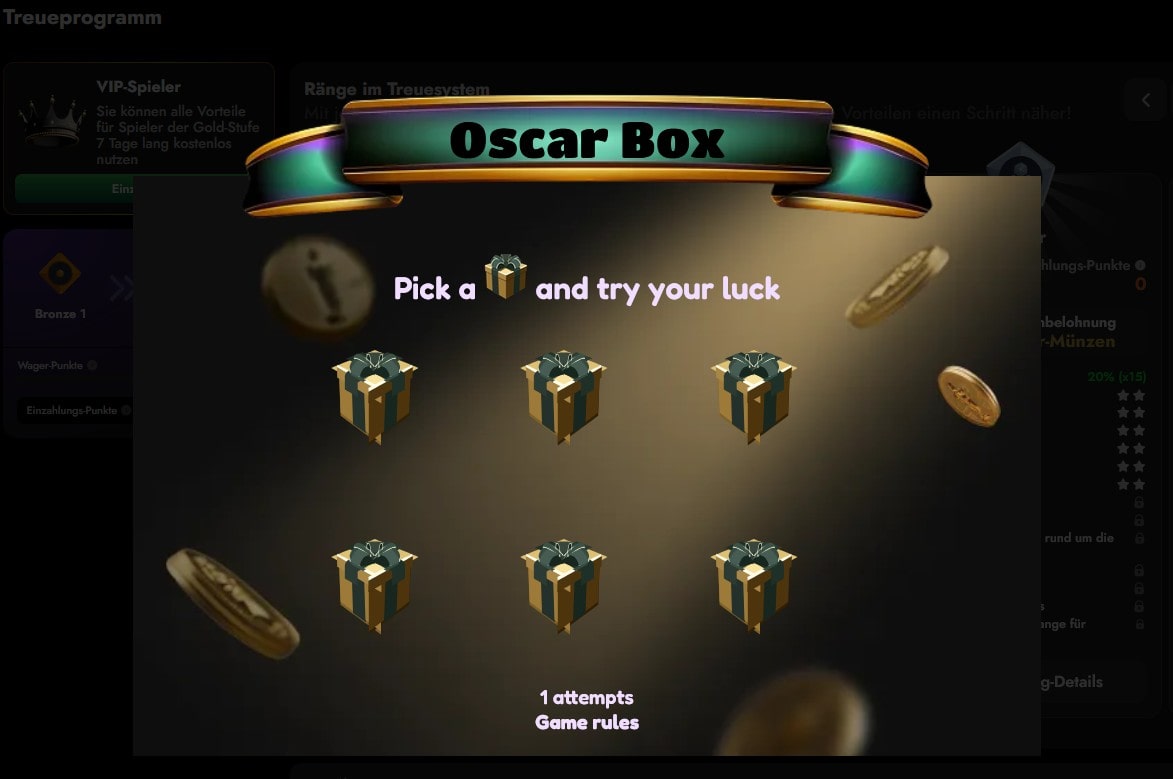 Oscarspin Casino_Oscar Box-