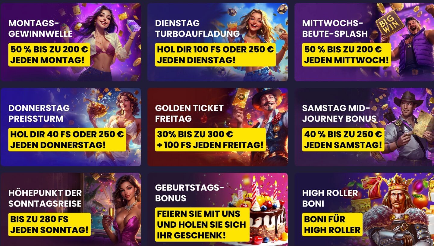 Playfina Casino Aktionen