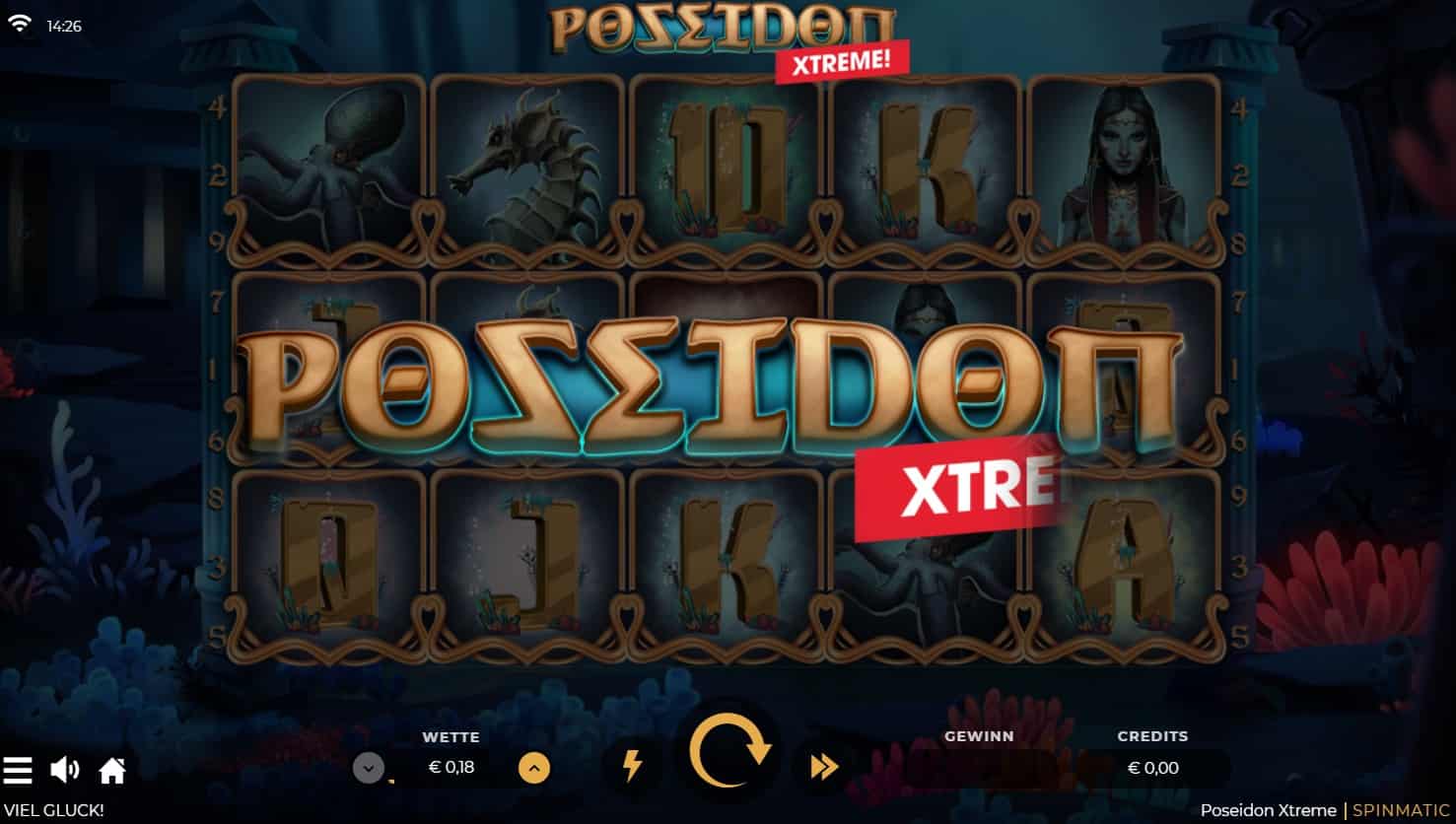 Poseidon Xtreme Spinmatic StoneVegas