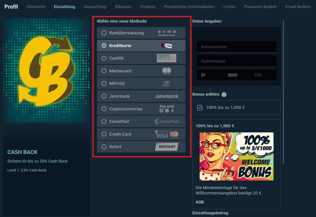 RANT Casino_Zahlungsmethoden
