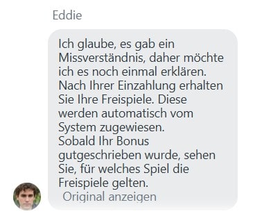 Robocat Eddie _Erklärung der Freispiele im Willkommenspaket