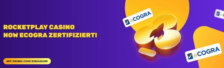 RocketPlay ECogra banner
