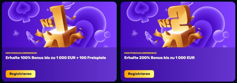 Rocketplay Willkommenspaket-